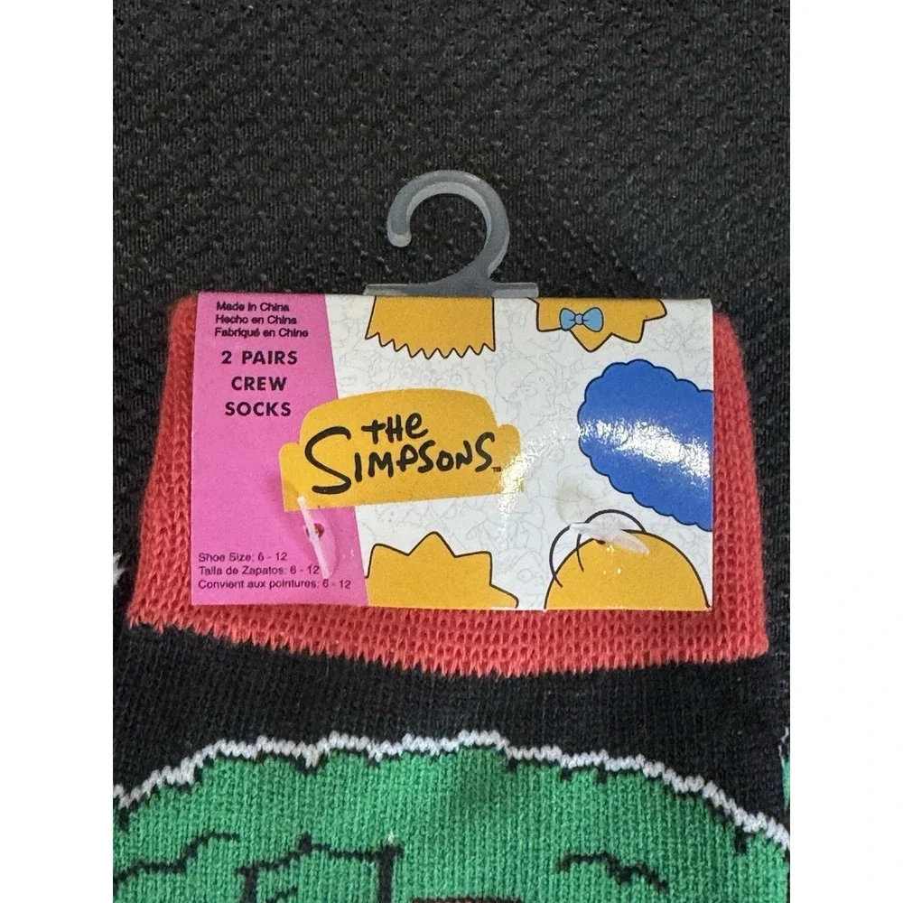 The Simpsons Santa Homer & Santa's‎ Little Helper Mens 2 PACK NEW /w Tags HYP